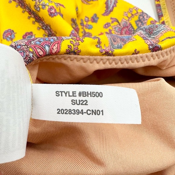 J. Crew Squareneck one-piece in Ratti golden paisley - Picture 13 of 13